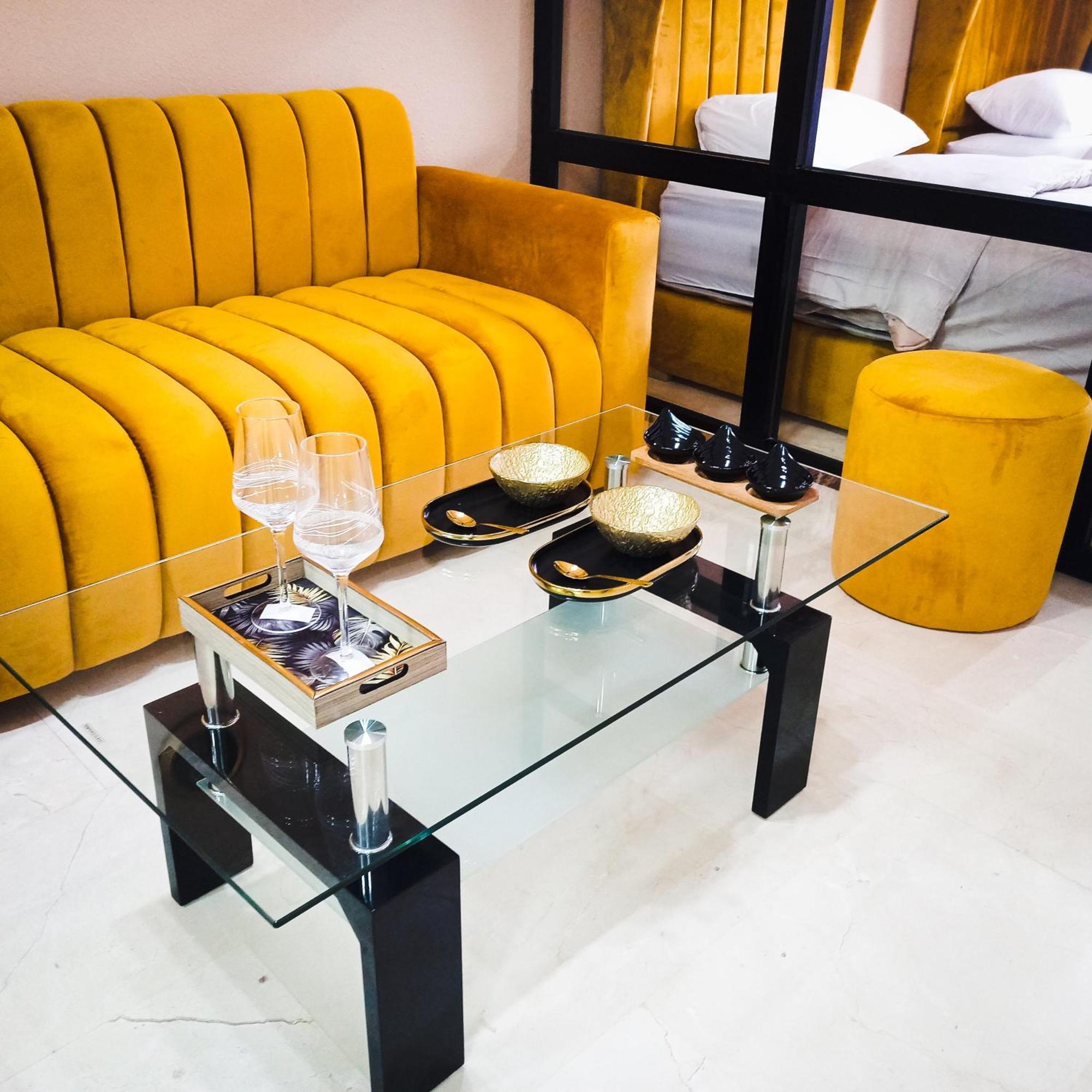 Moderne Appartement Au Plein Centre-Ville En Face Hilton & La Gare De Train Tgv Avec Climatisation タンジェ エクステリア 写真